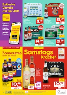 Krombacher im aktuellen Netto Marken-Discount Prospekt (Augsburg) Krombacher im Netto Marken-Discount Prospekt "DER ORT, AN DEM DU IMMER AUSGEZEICHNETE PREISE FINDEST." mit 2 Seiten (Augsburg)