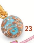 Pendentif verre de venise dans le catalogue E.Leclerc