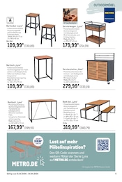 Aktueller METRO Prospekt mit Küchenmöbel, "Wochenangebote SCO + Outdoor", Seite 30