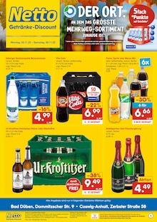 Netto Marken-Discount Coswig (Anhalt) Prospekt "DER ORT, AN DEM DU IMMER AUSGEZEICHNETE PREISE FINDEST." mit 6 Seiten