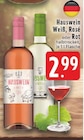 EDEKA Bönen - Hauswein Weiß Angebot im Prospekt Hauswein Weiß bei EDEKA im Bönen Prospekt für 2,99 €