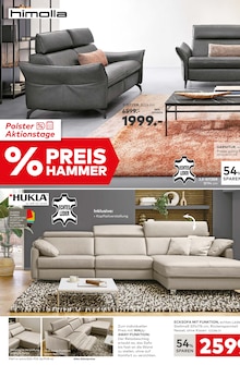 Sofa im porta Möbel Prospekt "BESSER GLEICH ZU PORTA" mit 12 Seiten (Berlin)