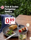 Partypicker Bambus Angebote von Flink & Sauber bei Rossmann Wiesbaden für 0,89 €