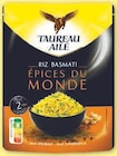 Riz basmati micro-ondable - TAUREAU AILE en promo chez Super U Riz basmati micro-ondable - TAUREAU AILE dans le catalogue Super U