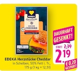 Irischer Cheddar bei EDEKA im Meisenheim Prospekt für 2,19 €