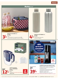 Prix et réduction Sodastream dans le prospectus Auchan Hypermarché en cours Offre Sodastream dans le catalogue Auchan Hypermarché du moment à la page 35