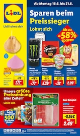 Lidl Discounter Prospekt der aktuellen Woche mit 63 Seiten, gültig von 16.06.2025 bis 21.06.2025, in Hemsbünde und Umgebung Aktueller Lidl Discounter Prospekt in Hemsbünde und Umgebung, "LIDL LOHNT SICH" mit 63 Seiten, 16.06.2025 - 21.06.2025