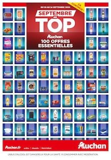 Prospectus Auchan Hypermarché de la semaine "SEPTEMBRE AU TOP" avec 1 pages, valide du 10/09/2024 au 16/09/2024 pour Aix-en-Provence et alentours