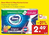 Wisch & Weg Küchentücher bei Netto Marken-Discount im Wiehl Prospekt für 2,49 €