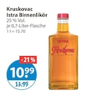 Istra Birnenlikör von Kruskovac im aktuellen V-Markt Prospekt für 10,99 €