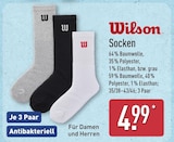 Socken von Wilson für 4,99 € bei ALDI Nord im Angebot Socken von Wilson im aktuellen ALDI Nord Prospekt