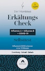 Erkältungs-Check 3 in 1 Test (Influenza A + B + Covid-19) im Rossmann Prospekt Erkältungs-Check 3 in 1 Test (Influenza A + B + Covid-19) von Aspilos im aktuellen Rossmann Prospekt für 2,29 €