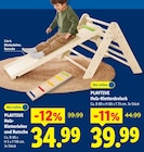 Holz-Kletterleiter und Rutsche von PLAYTIVE im aktuellen Lidl Prospekt für 34,99 €