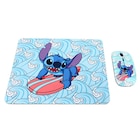 Ensemble tapis et souris stitch en promo chez B&M Ensemble tapis et souris stitch dans le catalogue B&M