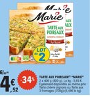 Tarte aux Poireaux - MARIE à 4,52 € dans le catalogue E.Leclerc