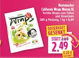 diska Schillingsfürst - California Wraps Weizen XL Angebot im Prospekt California Wraps Weizen XL bei diska im Schillingsfürst Prospekt für 2,49 €