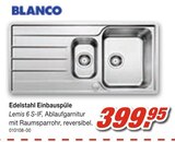 Edelstahl Einbauspüle Lemis 6 S-IF Angebote von Blanco bei Möbel AS Weinheim für 399,95 €