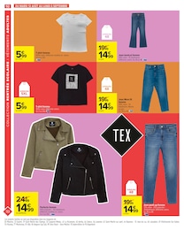Prix et réduction Pantalon Femme dans le prospectus Carrefour en cours Offre Pantalon Femme dans le catalogue Carrefour du moment à la page 54