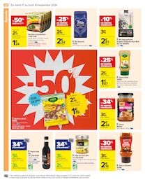 Offre Soja dans le catalogue Carrefour du moment à la page 46