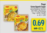 Suppe mit Rind Angebote von Maggi bei diska Chemnitz für 0,69 €