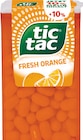 Fresh Orange oder Fresh Mint im Rossmann Prospekt Fresh Orange oder Fresh Mint von Tic Tac im aktuellen Rossmann Prospekt für 1,19 €