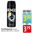 Bodyspray Angebote von Axe bei EDEKA Bruchsal für 3,59 €