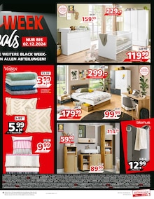 Bettwäsche im Segmüller Prospekt "BLACK WEEK DEALS" mit 6 Seiten (Augsburg)