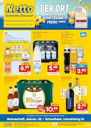 Netto Marken-Discount Prospekt für Mainhausen: "DER ORT, AN DEM DU IMMER AUSGEZEICHNETE PREISE FINDEST.", 2 Seiten, 12.01.2026 - 17.01.2026