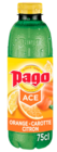 Jus de fruits ACE orange carotte citron ou tropical multivitaminé - Pago en promo chez Norma Jus de fruits ACE orange carotte citron ou tropical multivitaminé - Pago dans le catalogue Norma