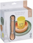 Set repas silicone pastel - Sophie la Girafe en promo chez Intermarché Limoges à 21,99 €