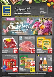 Supermarkt Prospekt von EDEKA in Heideck Aktueller EDEKA Supermärkte Prospekt für Heideck: Wir lieben Lebensmittel! mit 28} Seiten, 05.05.2025 - 10.05.2025
