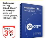 Kopierpapier im Angebot bei GLOBUS in Worms Kopierpapier Angebote von go copy bei GLOBUS Worms für 3,99 €