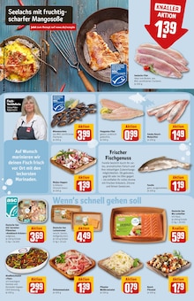 Pangasius Angebot im aktuellen REWE Prospekt auf Seite 14