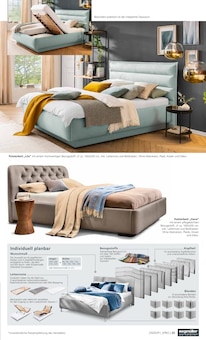 Bett im Segmüller Prospekt "Bestes Handwerk seit 1925" mit 30 Seiten (Ludwigshafen (Rhein))