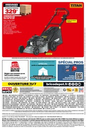 Offre Tondeuse À Gazon dans le catalogue Brico Dépôt du moment à la page 24