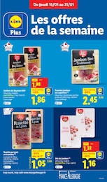 Prix et réduction Charcuterie dans le prospectus Lidl en cours Offre Charcuterie dans le catalogue Lidl du moment à la page 9