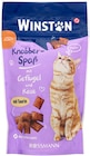 Katze Knabber-Spaß im Rossmann Prospekt Katze Knabber-Spaß von Winston im aktuellen Rossmann Prospekt für 0,44 €