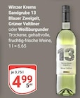 Sandgrube 13 Blauer Zweigelt von Winzer Krems für 4,99 € bei GLOBUS im Angebot Sandgrube 13 Blauer Zweigelt von Winzer Krems im aktuellen GLOBUS Prospekt
