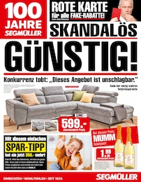 Möbel & Einrichtung Prospekt von Segmüller in Großwiesenhof Aktueller Segmüller Möbel & Einrichtung Prospekt für Großwiesenhof: Segmüller Super Sommer mit 6} Seiten, 16.08.2025 - 30.08.2025