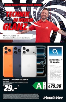 Aktueller MediaMarkt Saturn Lampertheim Prospekt MediaMarkt Saturn Lampertheim Prospekt "TECHNIK IN NEUEM GLANZ" mit 12 Seiten