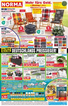 Sitzmöbel im Norma Prospekt "Mehr fürs Geld" mit 20 Seiten (Magdeburg)