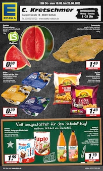 Aktueller EDEKA Prospekt "Aktuelle Angebote" Seite 1 von 19 Seiten für Billerbeck