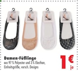 Damen-Füßlinge im aktuellen Mäc-Geiz Prospekt
