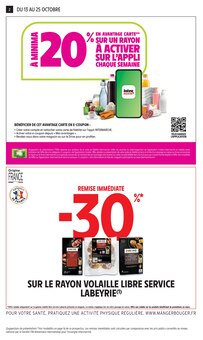 Catalogue de la semaine "Intermarché" avec 2 pages, valide du 13/10/2026 au 25/10/2026 pour Antibes et alentours Prospectus de la semaine "Intermarché" avec 2 pages, valide du 13/10/2026 au 25/10/2026 pour Antibes et alentours