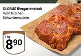 Biergartensteak Angebote von Globus bei GLOBUS Pirmasens für 8,90 €