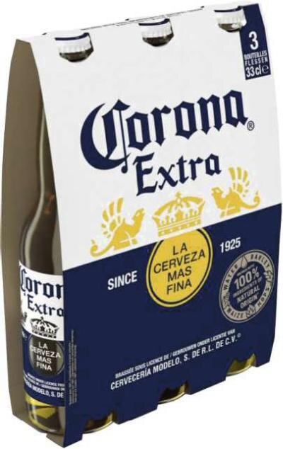Bière mexicaine Extra 6% vol.