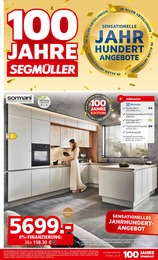 Kuechen im Segmüller Prospekt 100 JAHRE SEGMÜLLER auf S. 5