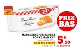 Promo Madeleine Pur Beurre à 5,50 € dans le catalogue U Express à Rougemont