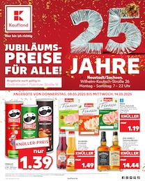 Supermarkt Prospekt von Kaufland Steinigtwolmsdorf Kaufland Prospekt: "Aktuelle Angebote", 66 Seiten, 08.05.2025 - 14.05.2025