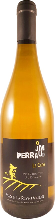 Jean Caby - Le Clos Domaine Perraud dans le catalogue Monoprix A.O.P. Mâcon La Roche Vineuse blanc Élu par le Jury Gourmet - Le Clos Domaine Perraud à 7,00 € en promo chez Monoprix